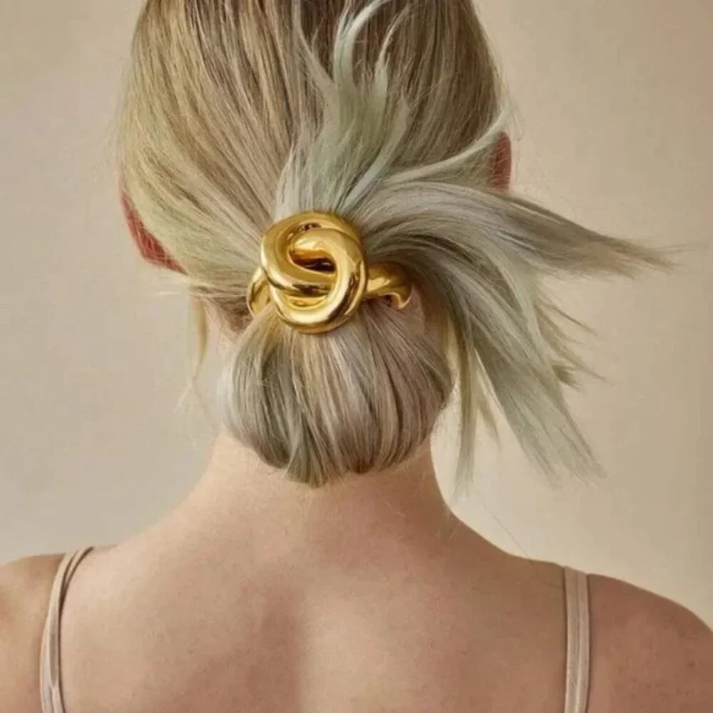 Metal Knot Hair Tie